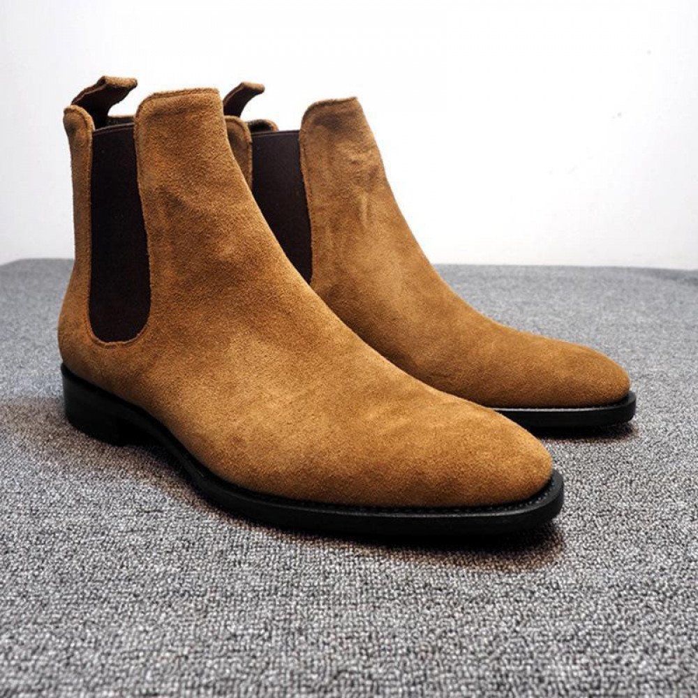 High Quality Men's Slip-on Ankle Shoes