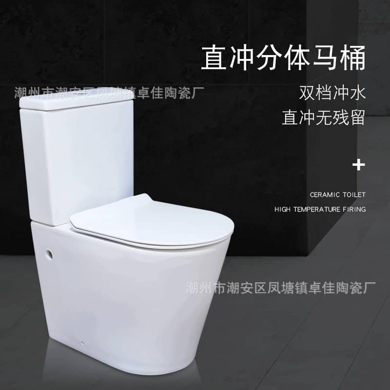 Watermark Rimless Flushing Ceramic Sanitary Toilet