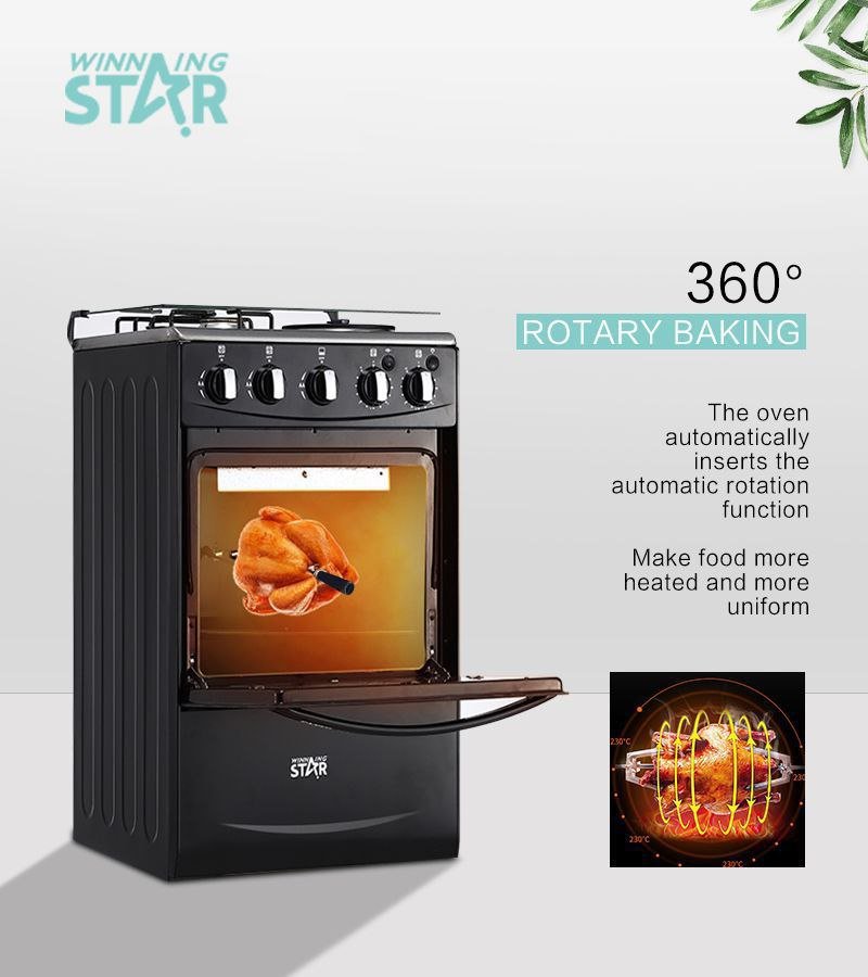 Size Free Standing Gas Cooker Oven with Gas Stoves Oven Toaster Oven for Kitchen