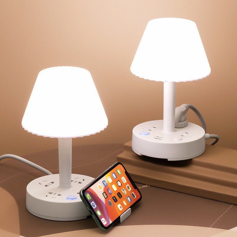 Creative Multi-function Conversion Socket Table Lamp LED