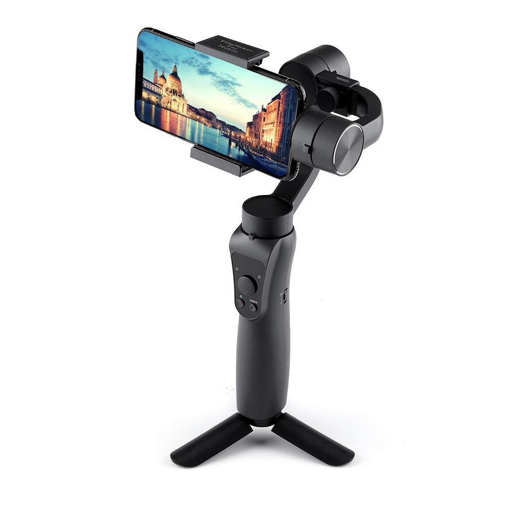Gimbal Smartphone Stabilizer with Automatic Balance Selfie Stick Tripod BT Remot